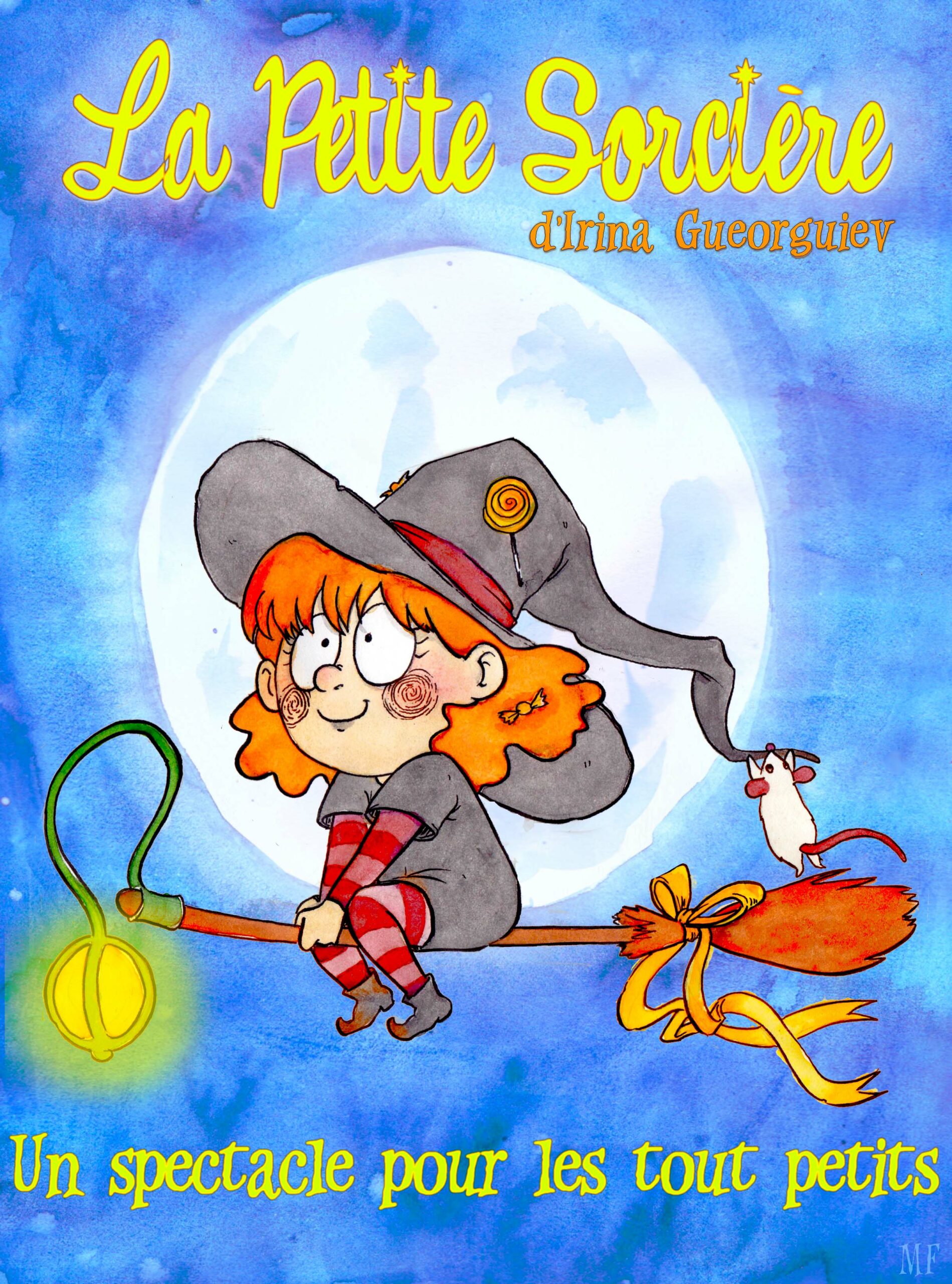 Affiche du spectacle La petite sorcière